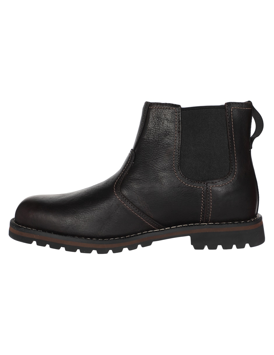 Bota corta casual de piel para hombre 4