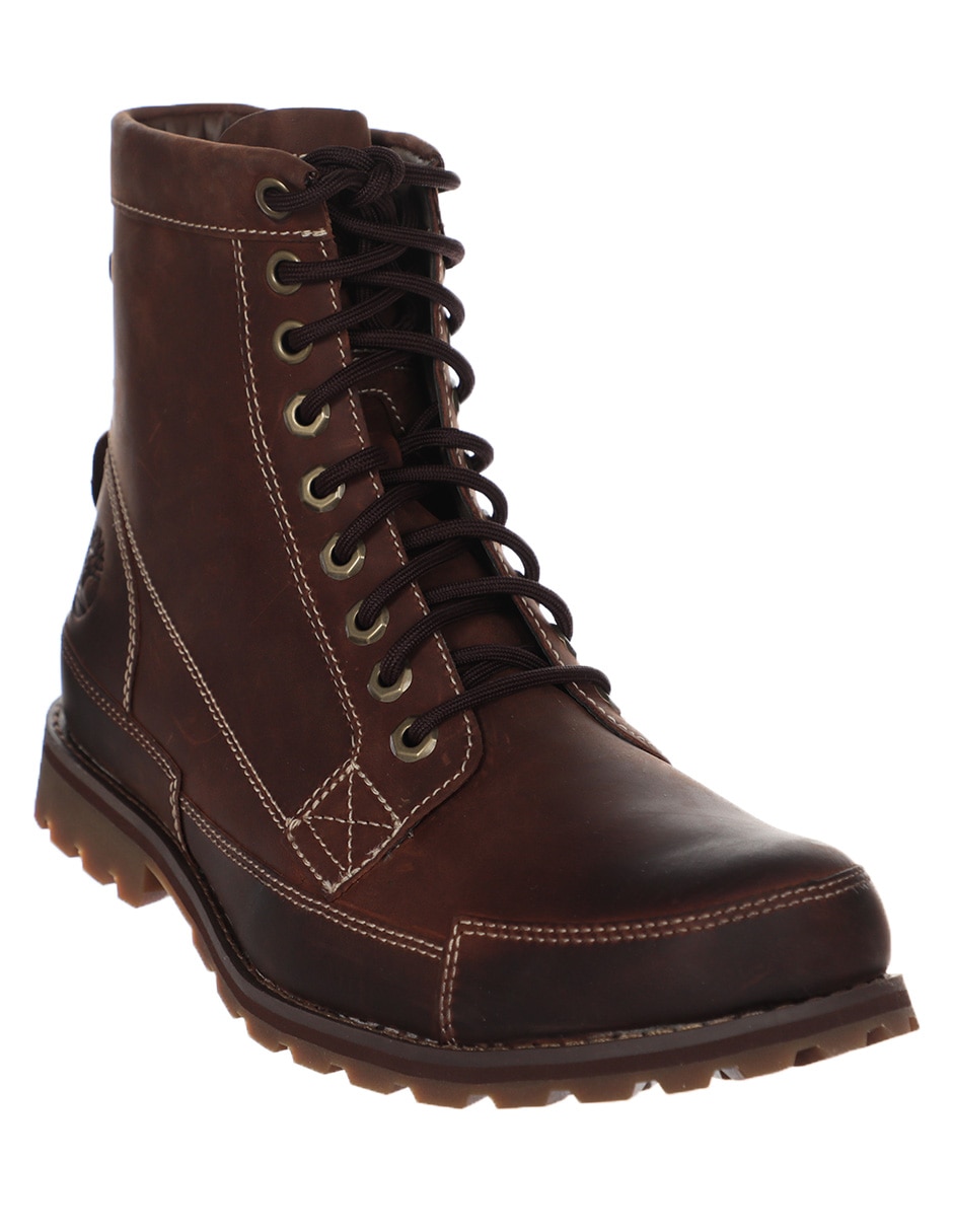 Bota corta casual de piel para hombre Bota corta casual de piel para hombre