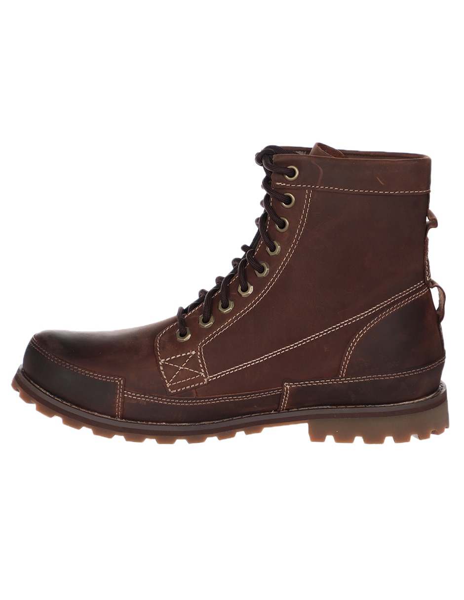 Bota corta casual de piel para hombre 4
