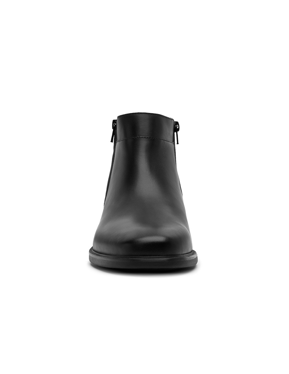 Botín de piel para hombre 7