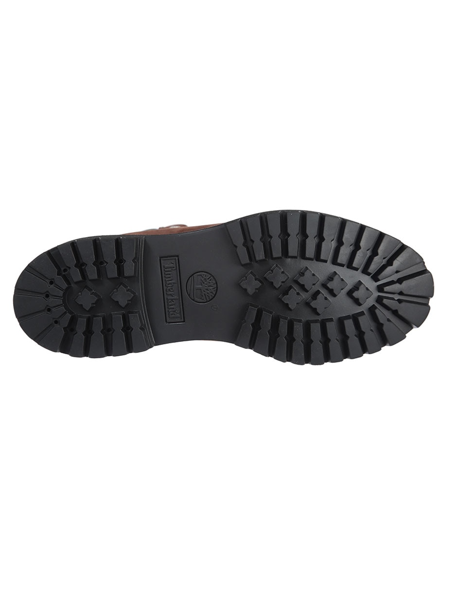Bota medio casual de piel para hombre 6