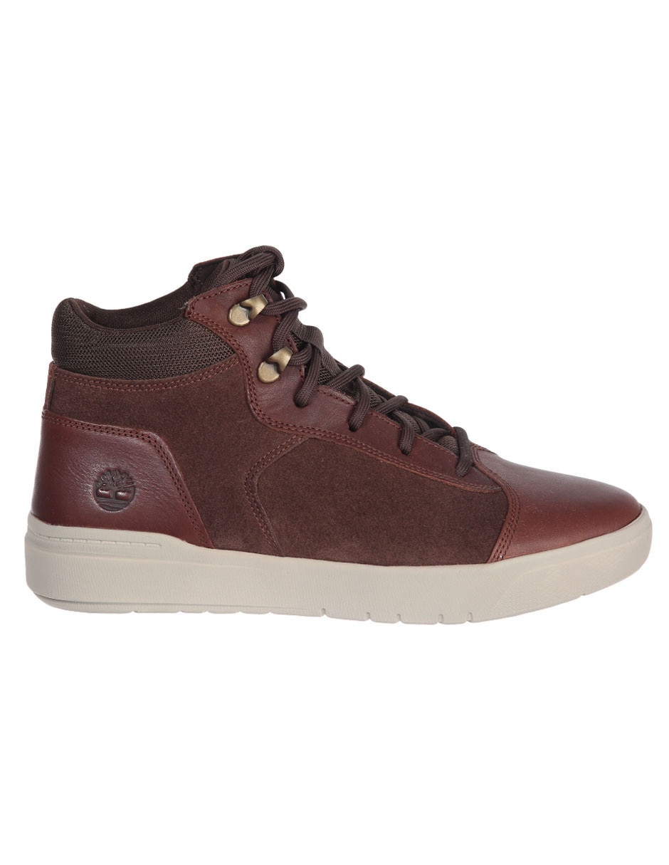 Bota medio casual de piel para hombre 2