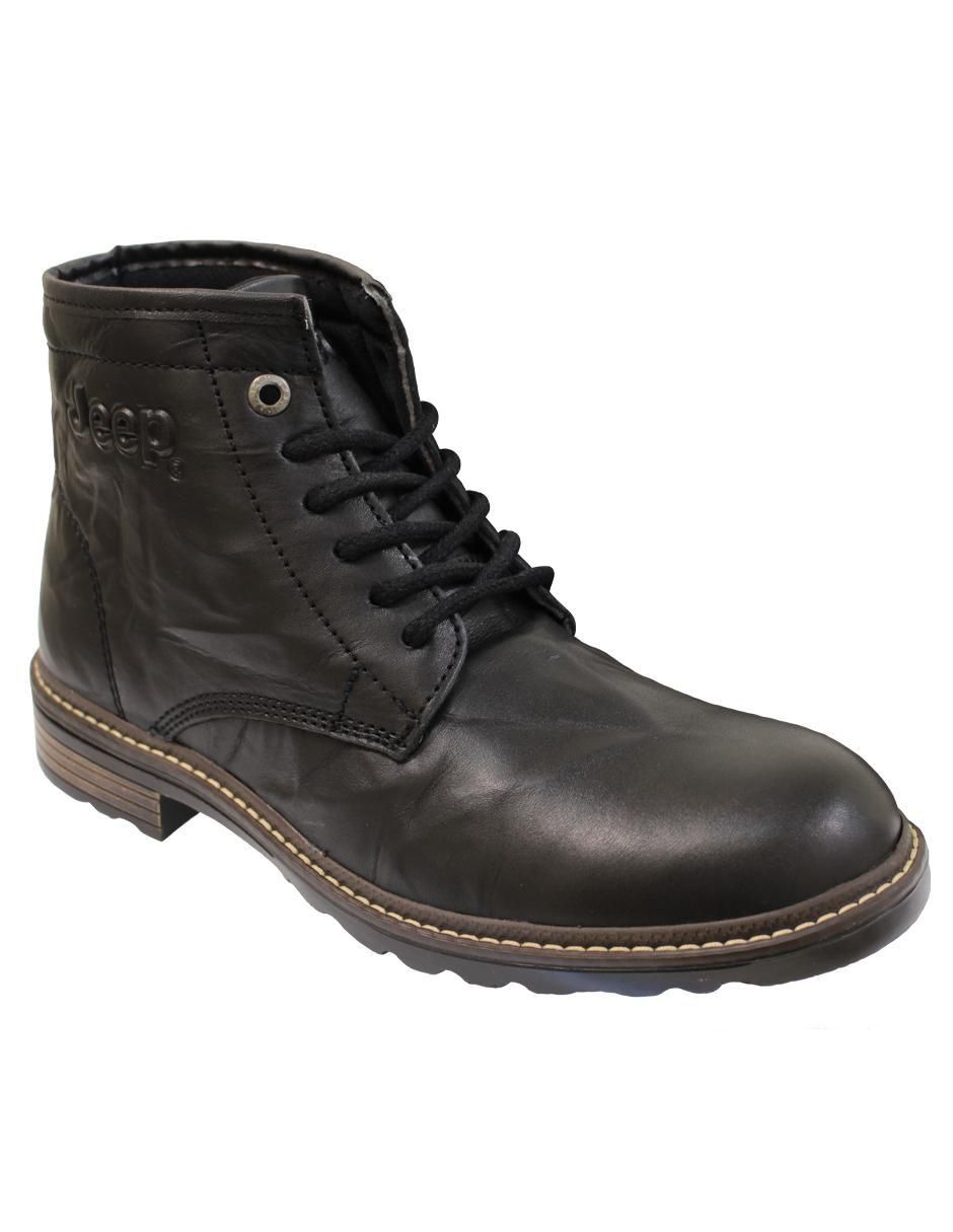 Bota de piel para hombre
