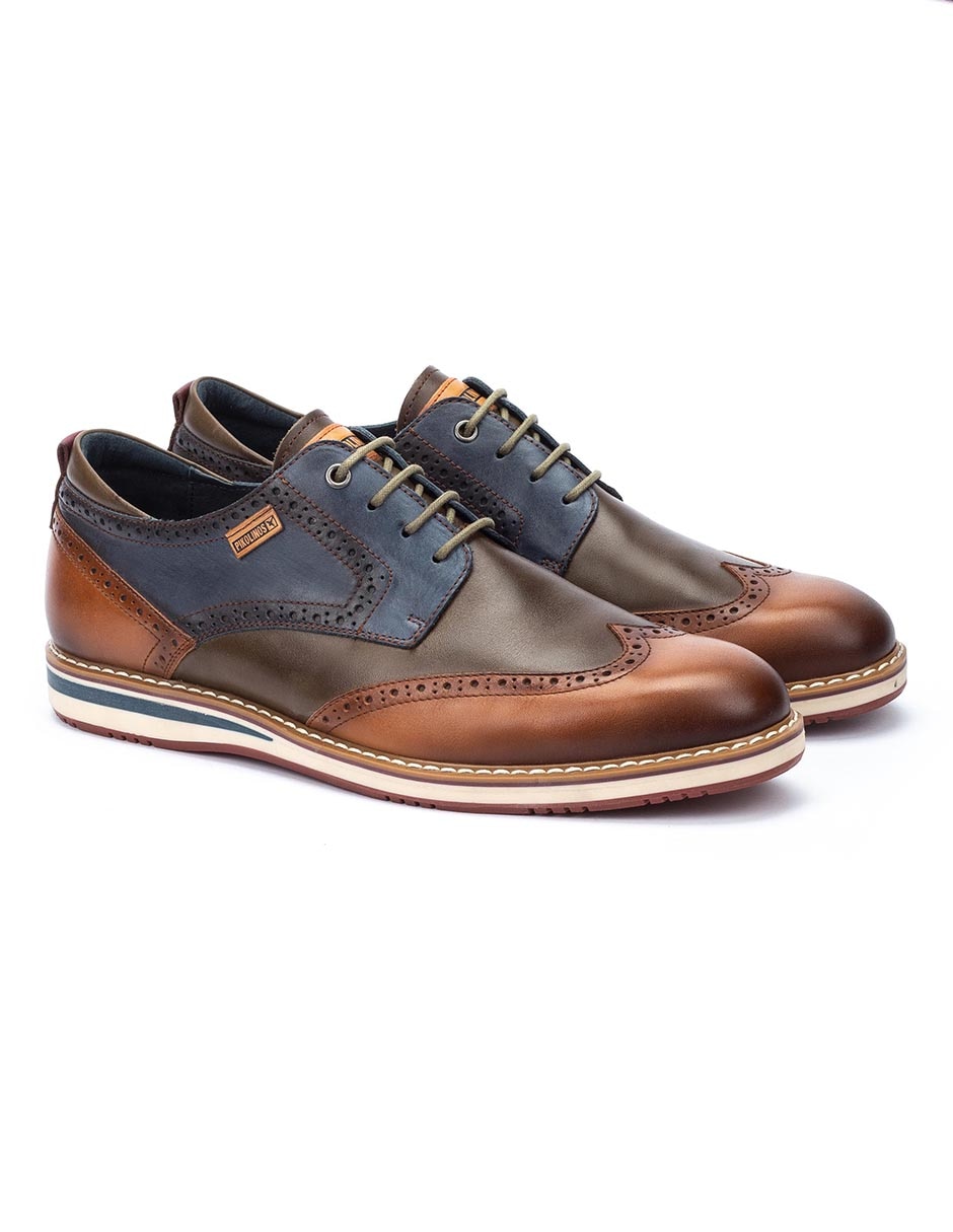 ZAPATO PIKOLINOS AV, 29 CM, CAFÉ CLARO