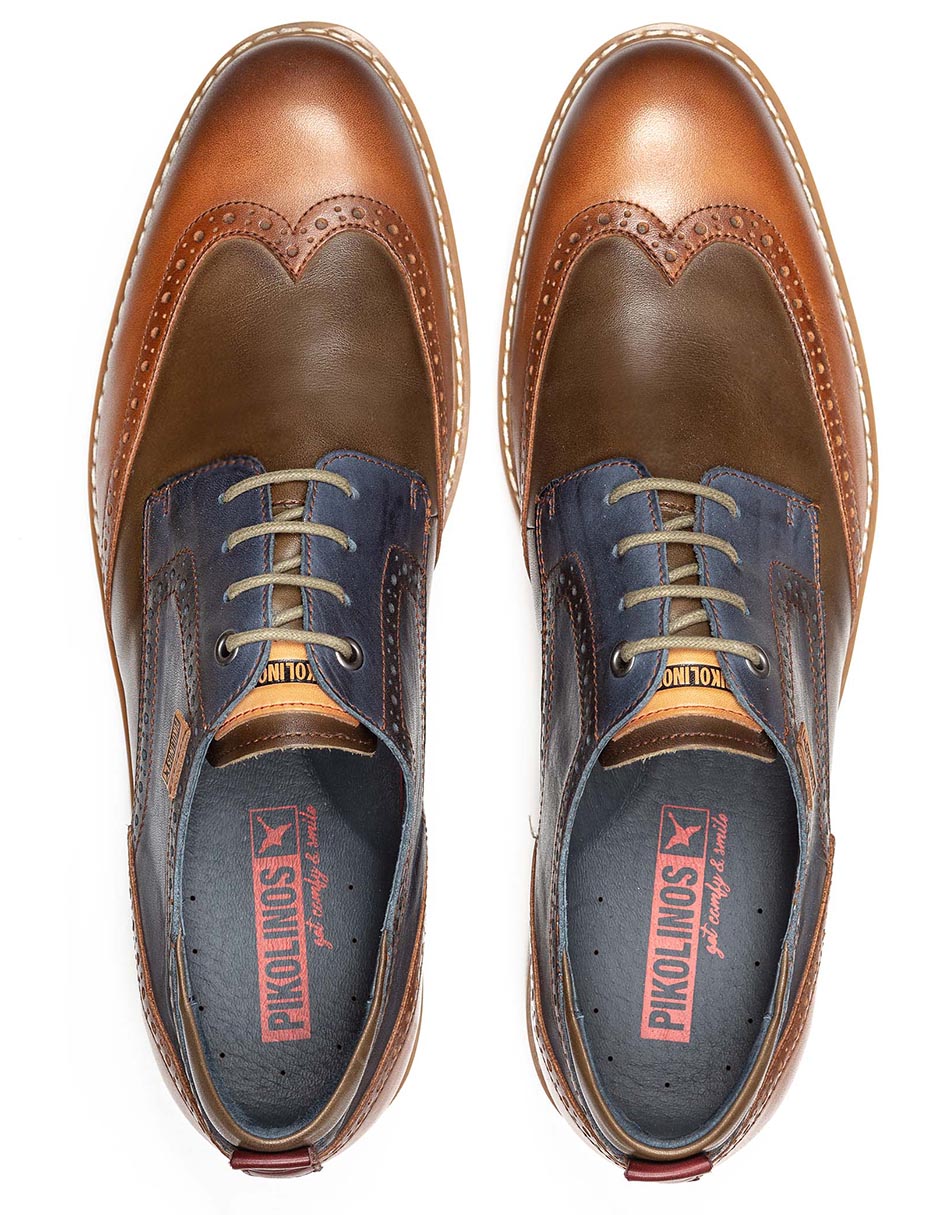 ZAPATO PIKOLINOS AV, 29 CM, CAFÉ CLARO