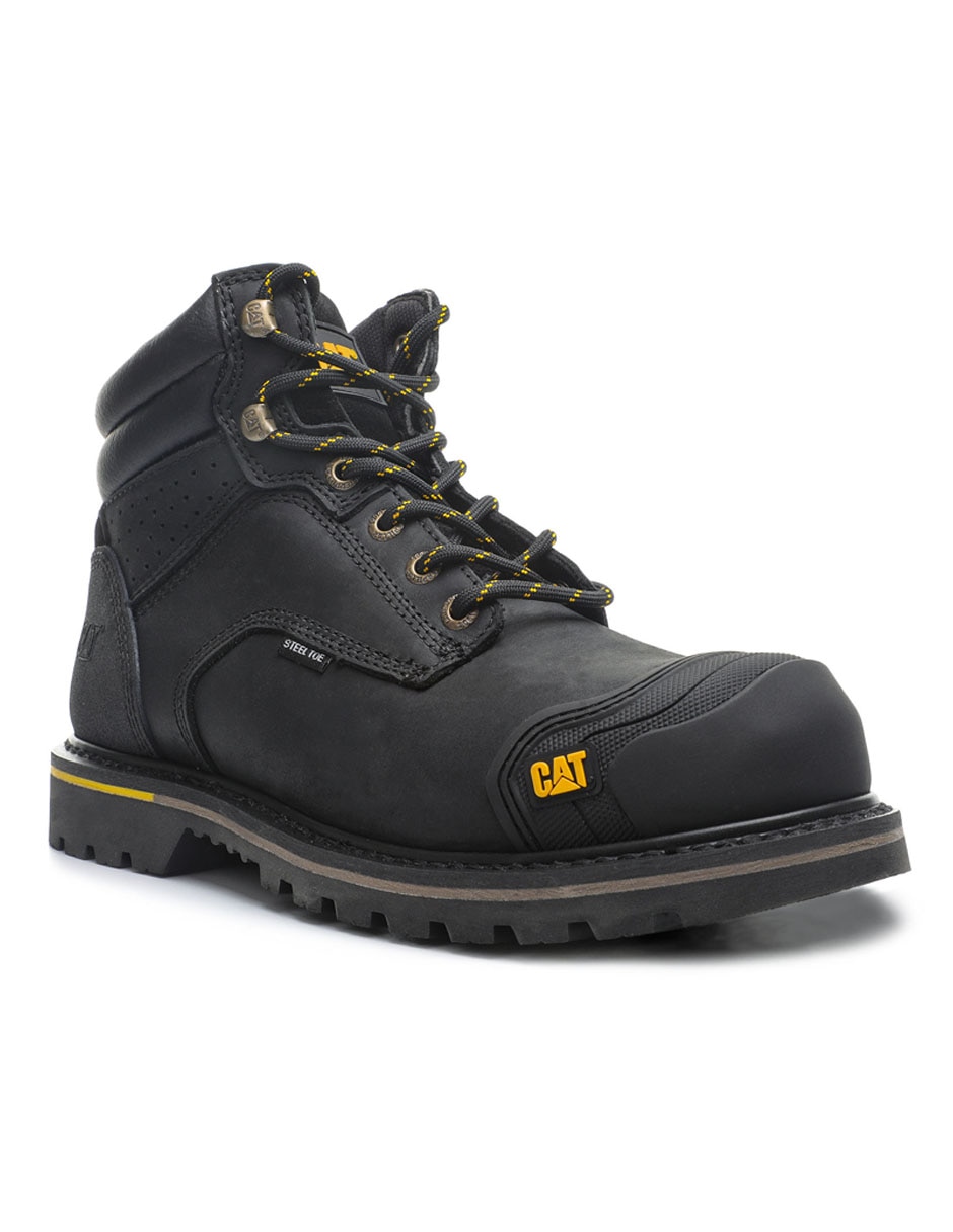 Bota Industrial Zapatos Caterpillar Negro Hombre Botas Hombre