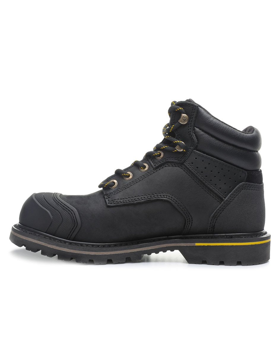 Bota industrial de cuero y piel 4