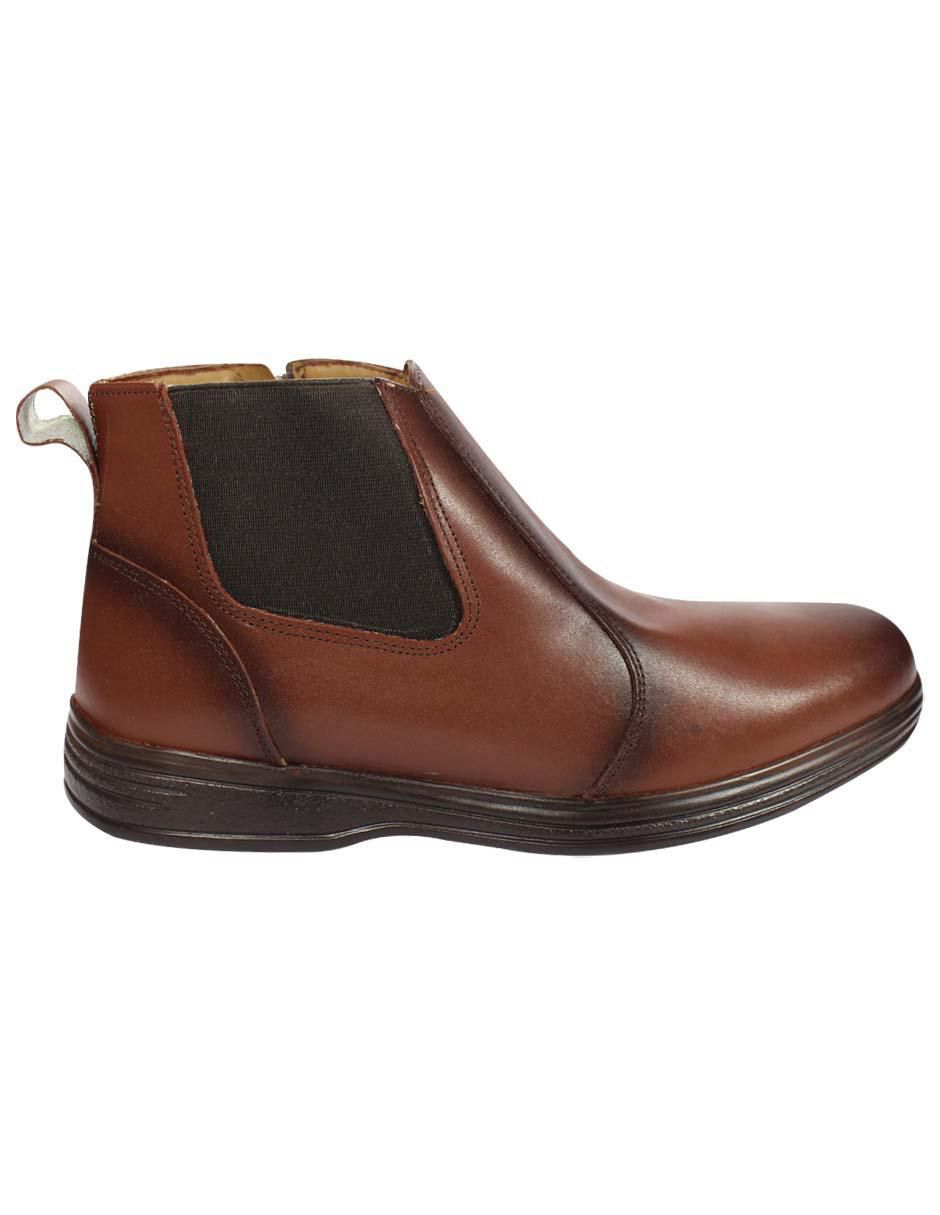 Botín de piel para hombre 4