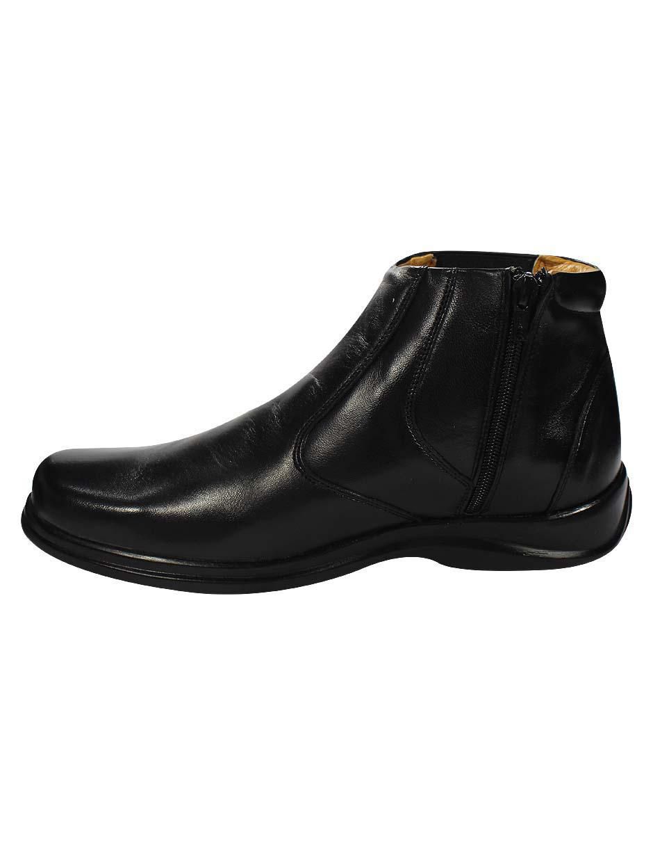 Botín de piel para hombre 4