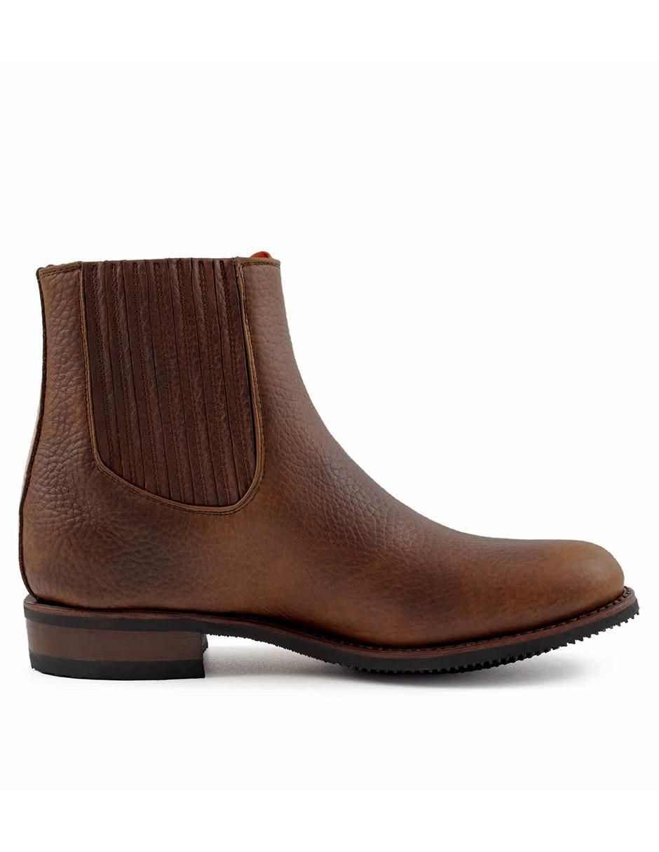 Bota casual siete leguas de piel para hombre