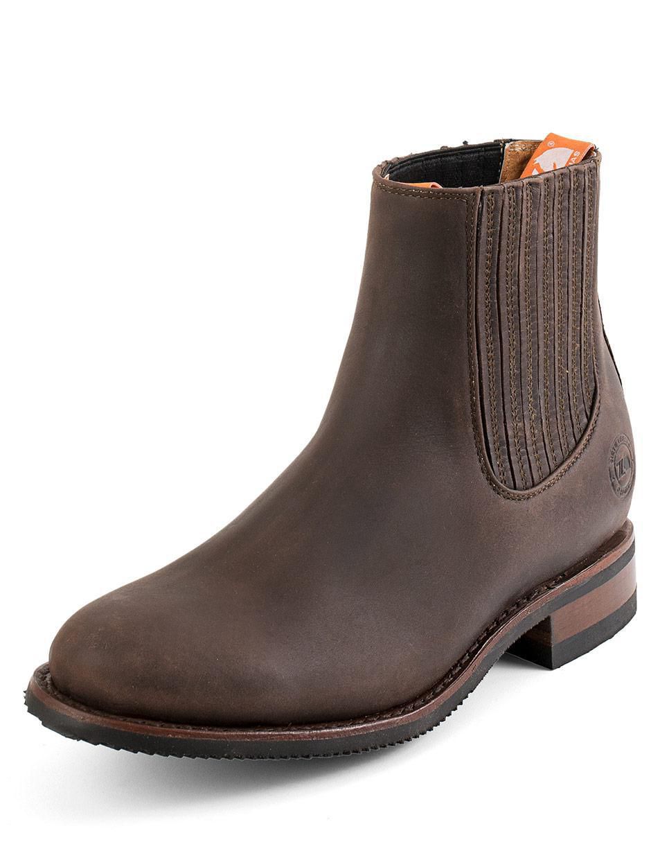 Botín de piel para hombre 2