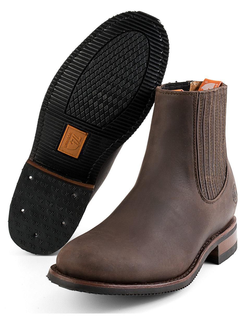 Botín de piel para hombre 3
