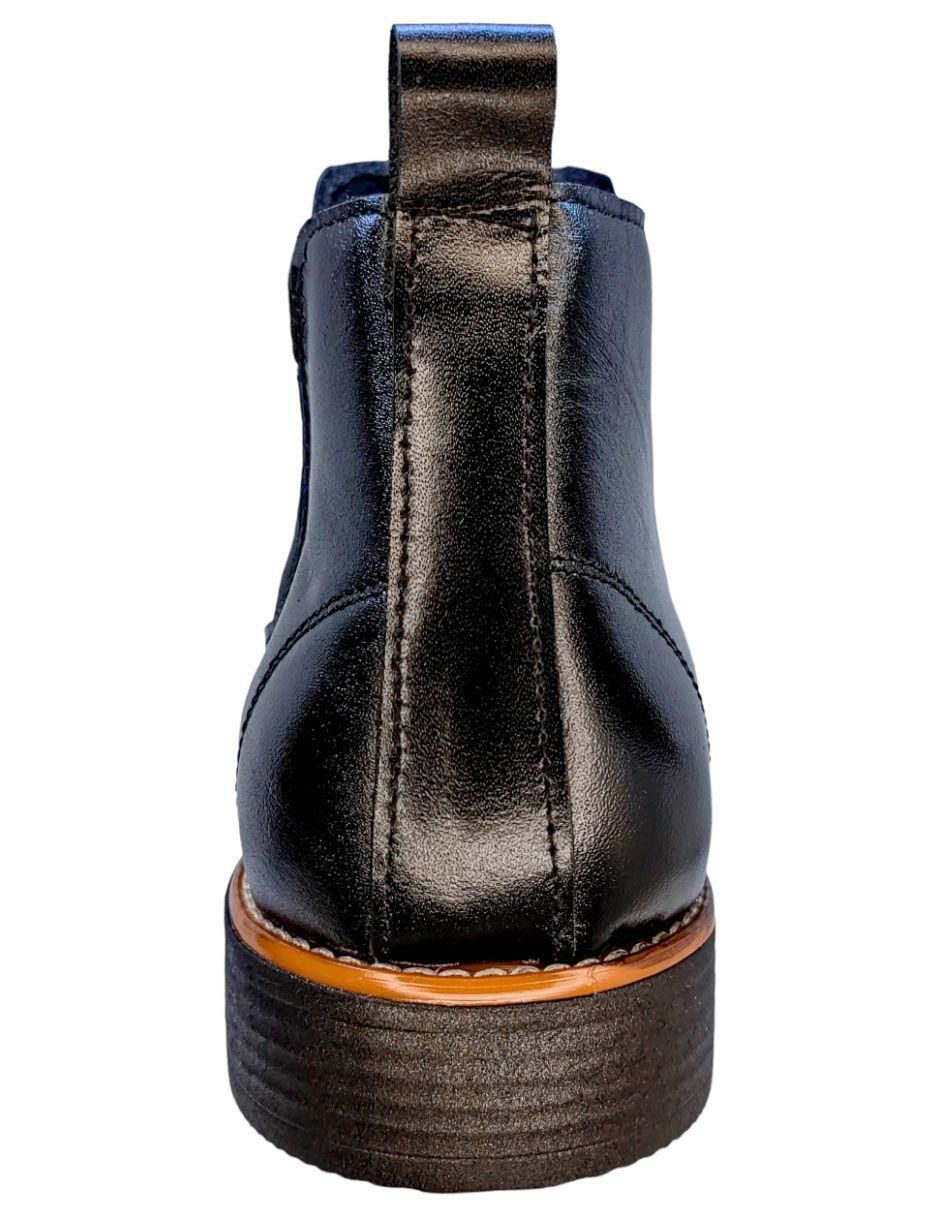 Botín de piel para hombre 5