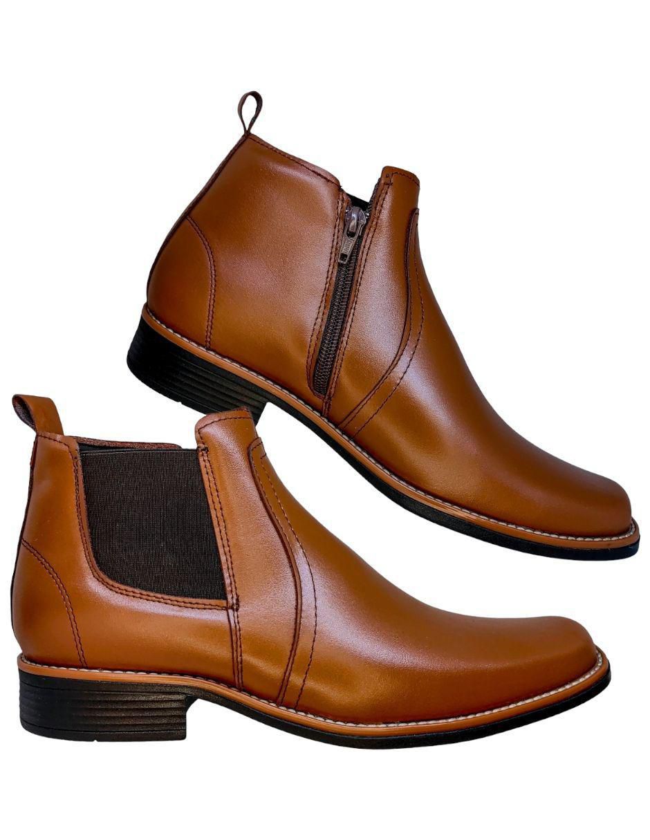 Bota casual enco footwear de piel para hombre