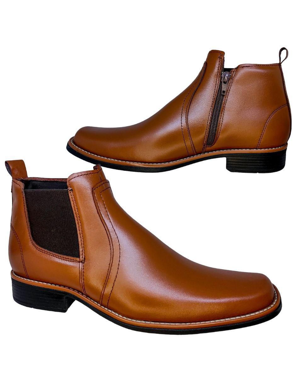 Bota casual enco footwear de piel para hombre