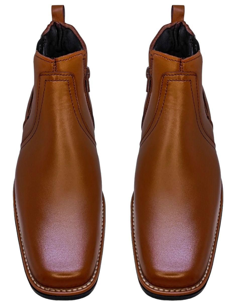 Bota casual enco footwear de piel para hombre