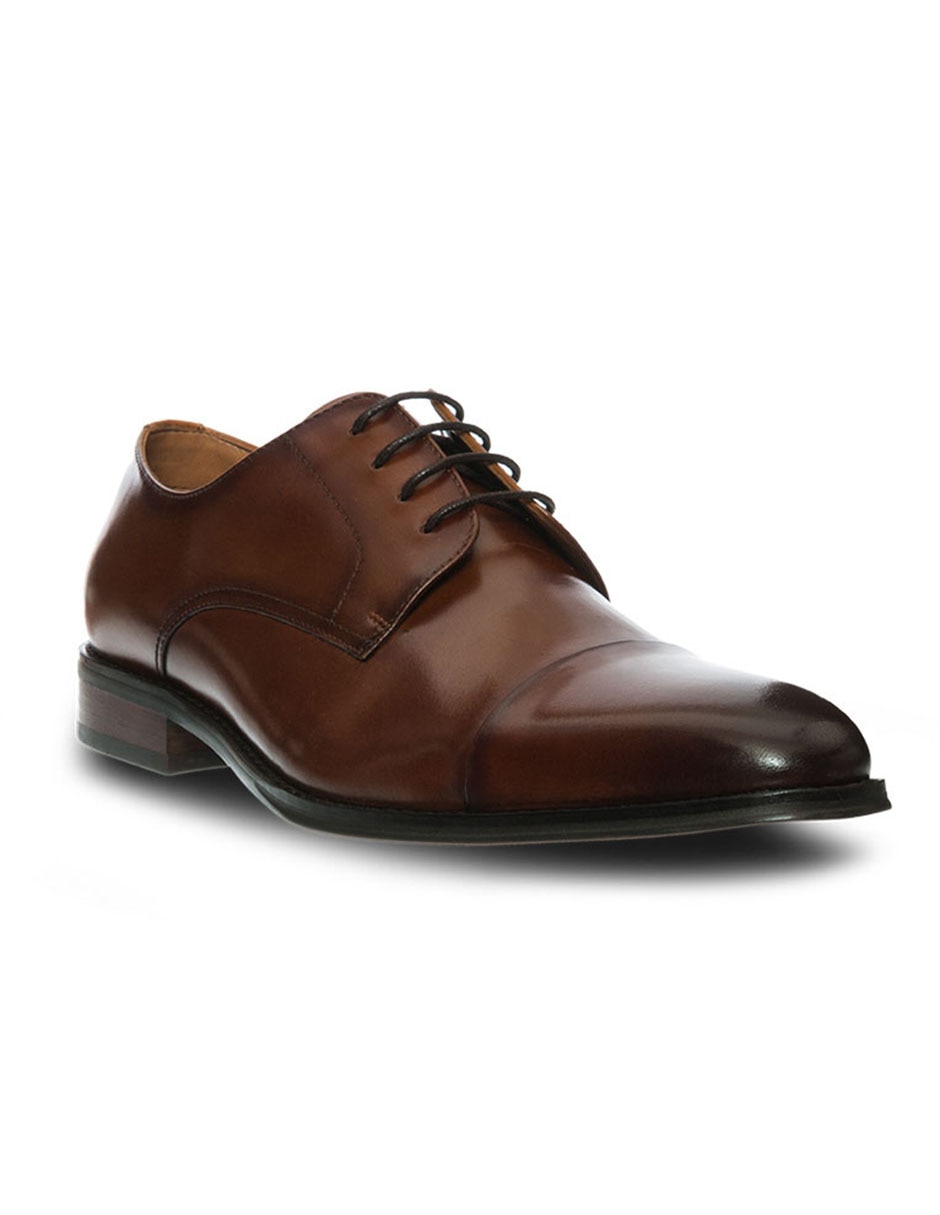 Zapato Cuero Café Uomo Venetto Clasico Zapato Cerrado Steve Madden