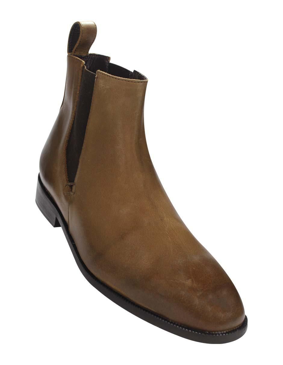Bota de piel para hombre