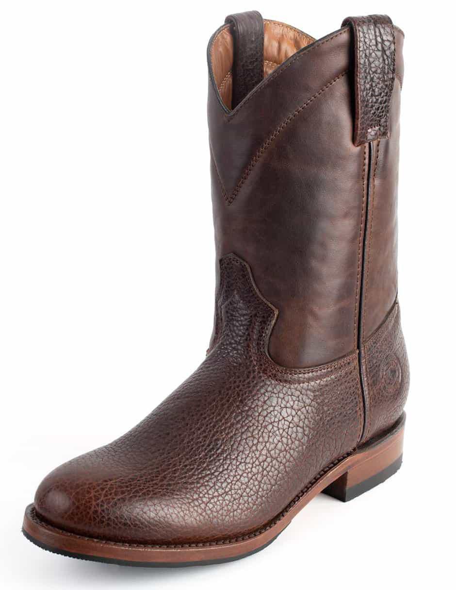 Bota siete leguas de piel para hombre