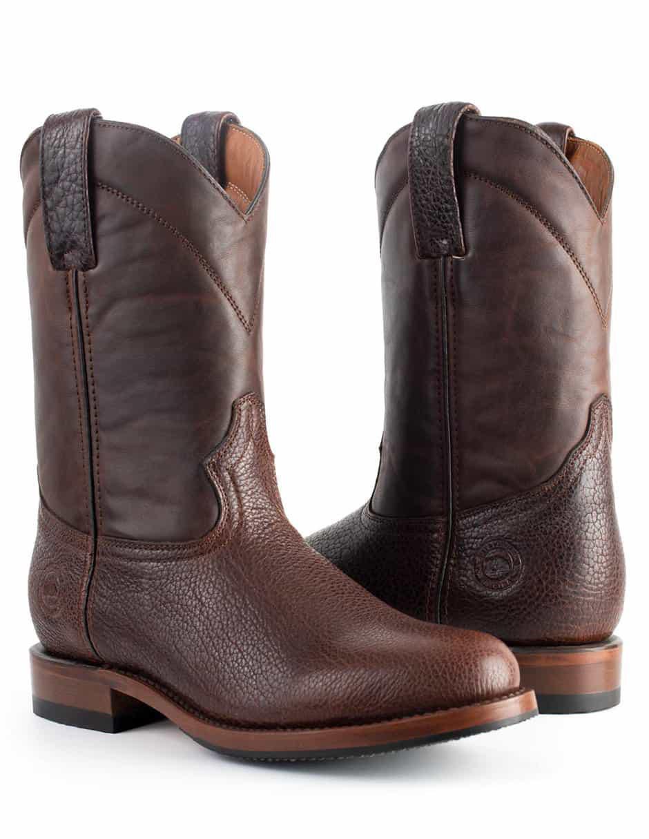 Bota siete leguas de piel para hombre