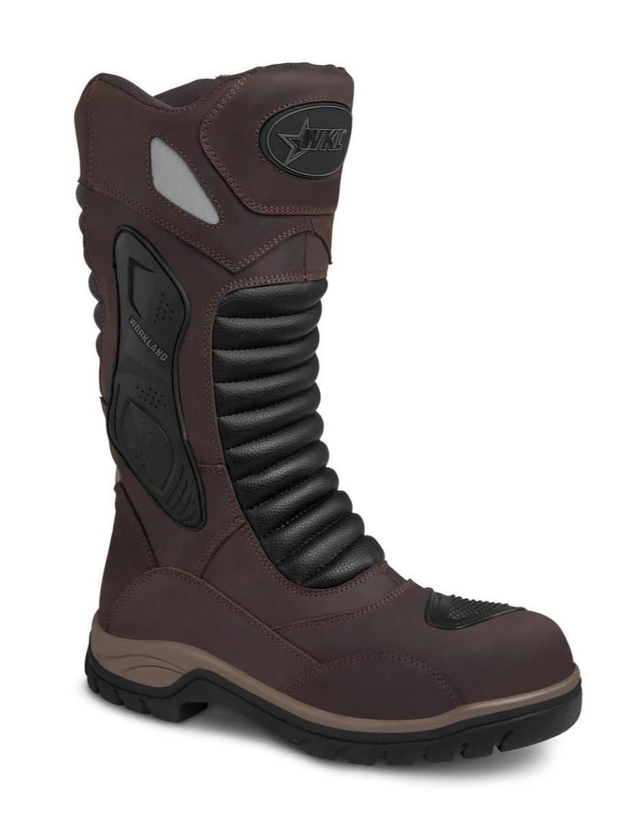 Bota de piel para hombre