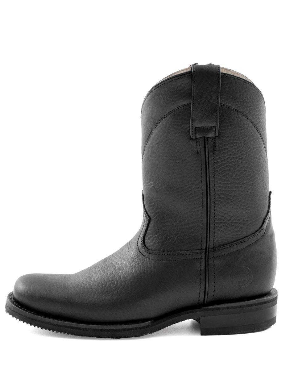 Bota siete leguas de piel para hombre