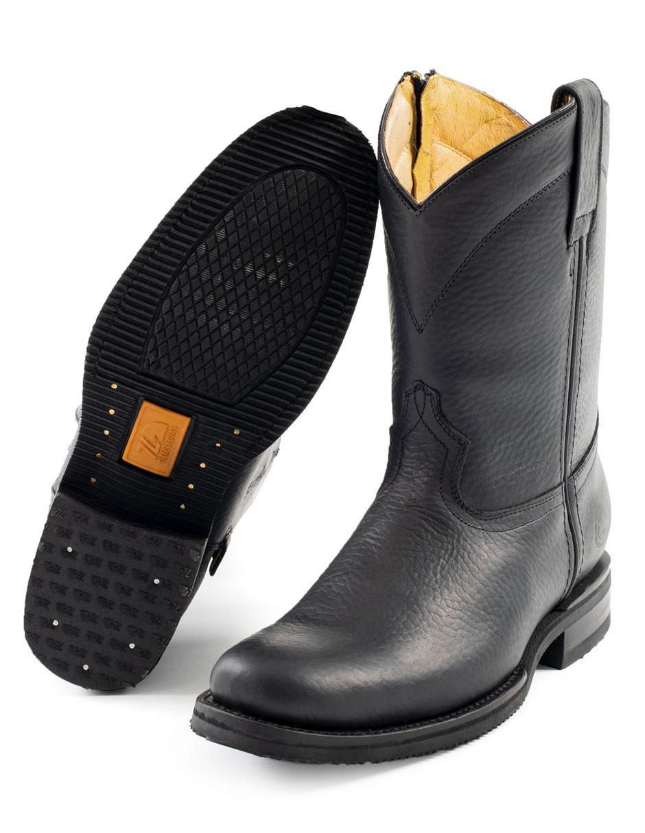 Bota siete leguas de piel para hombre