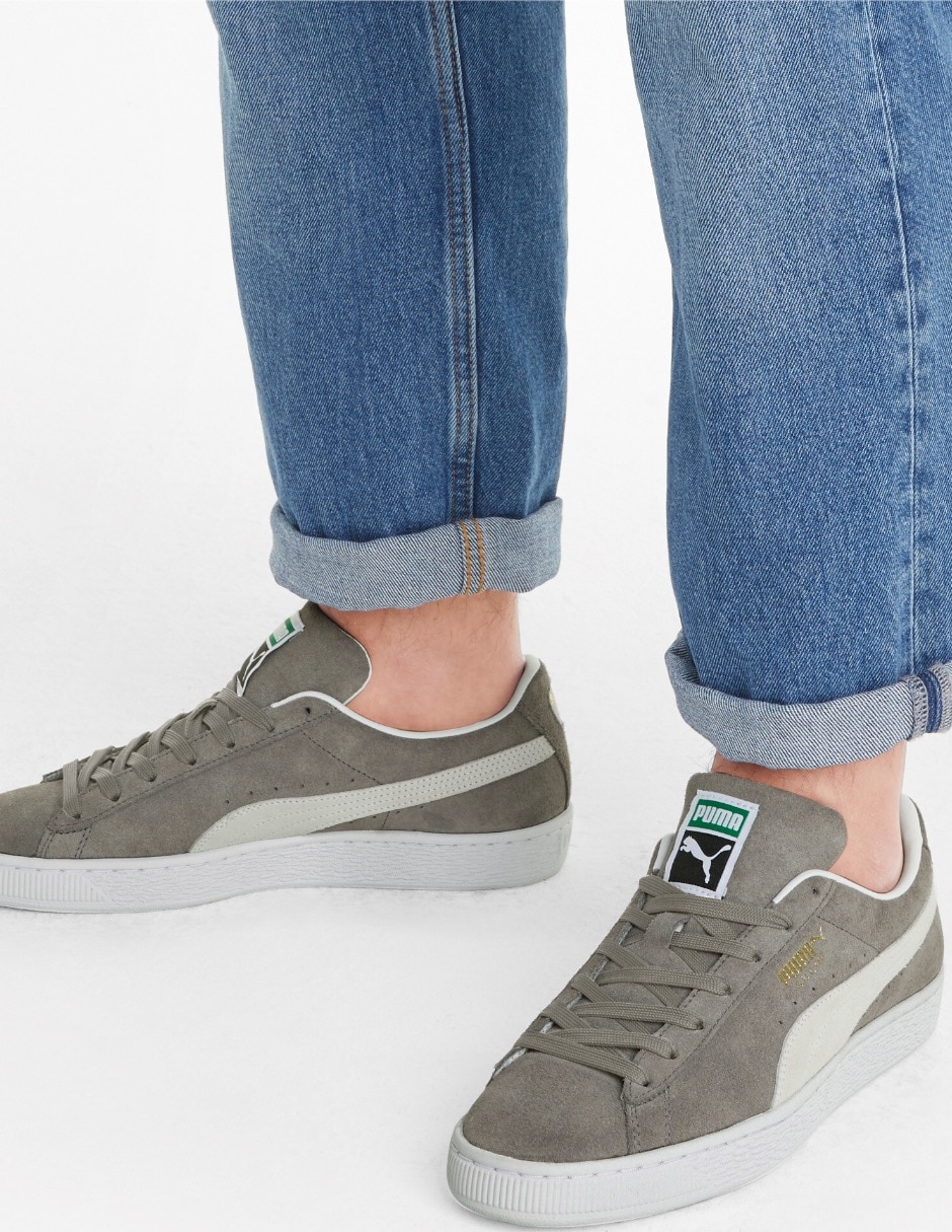 Tenis de piel suede classic xxi para hombre 3