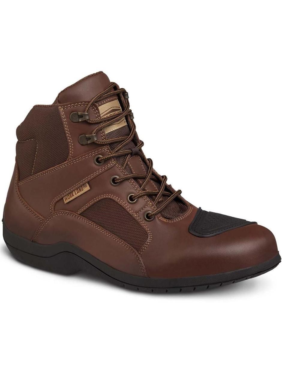 Bota de piel para hombre