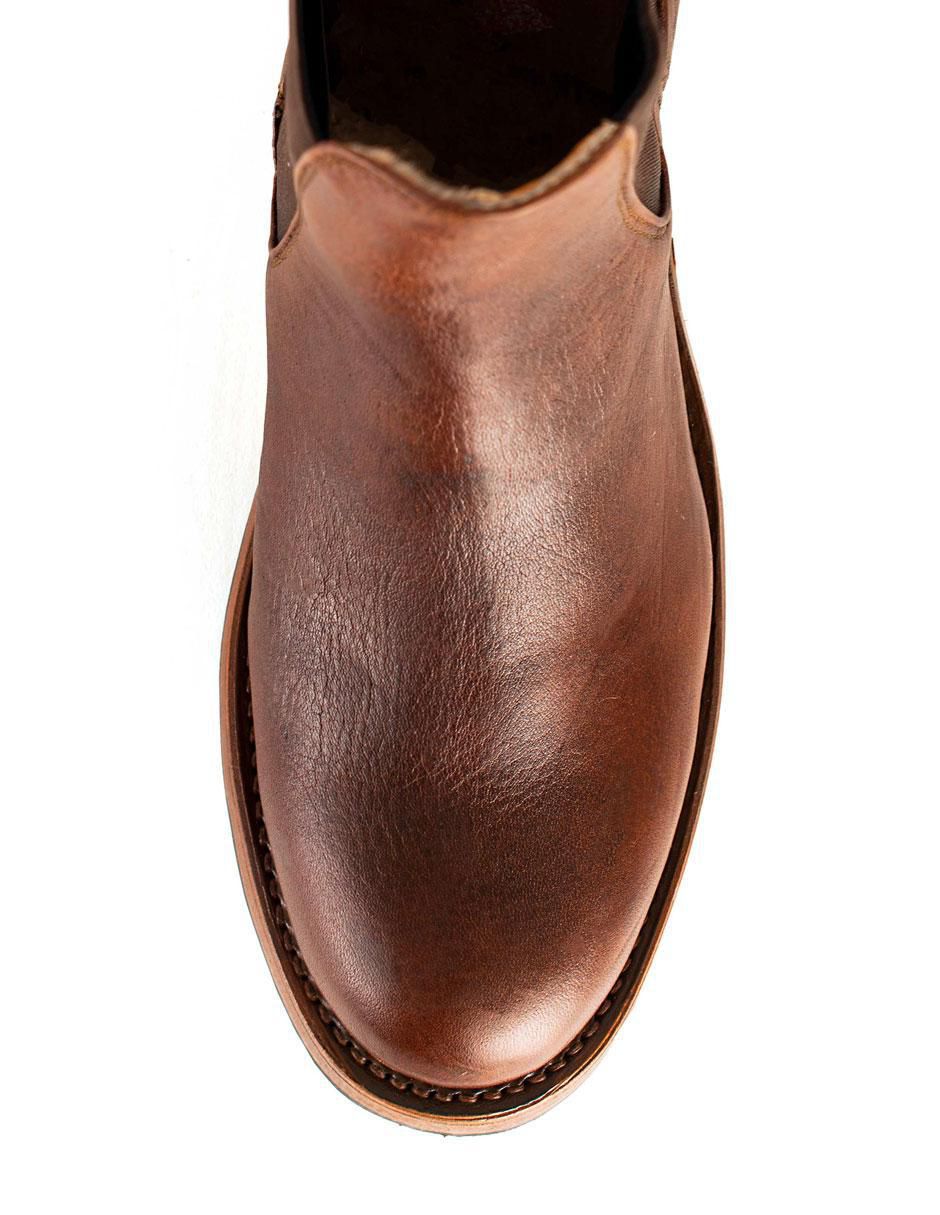 Botín de piel para hombre 6