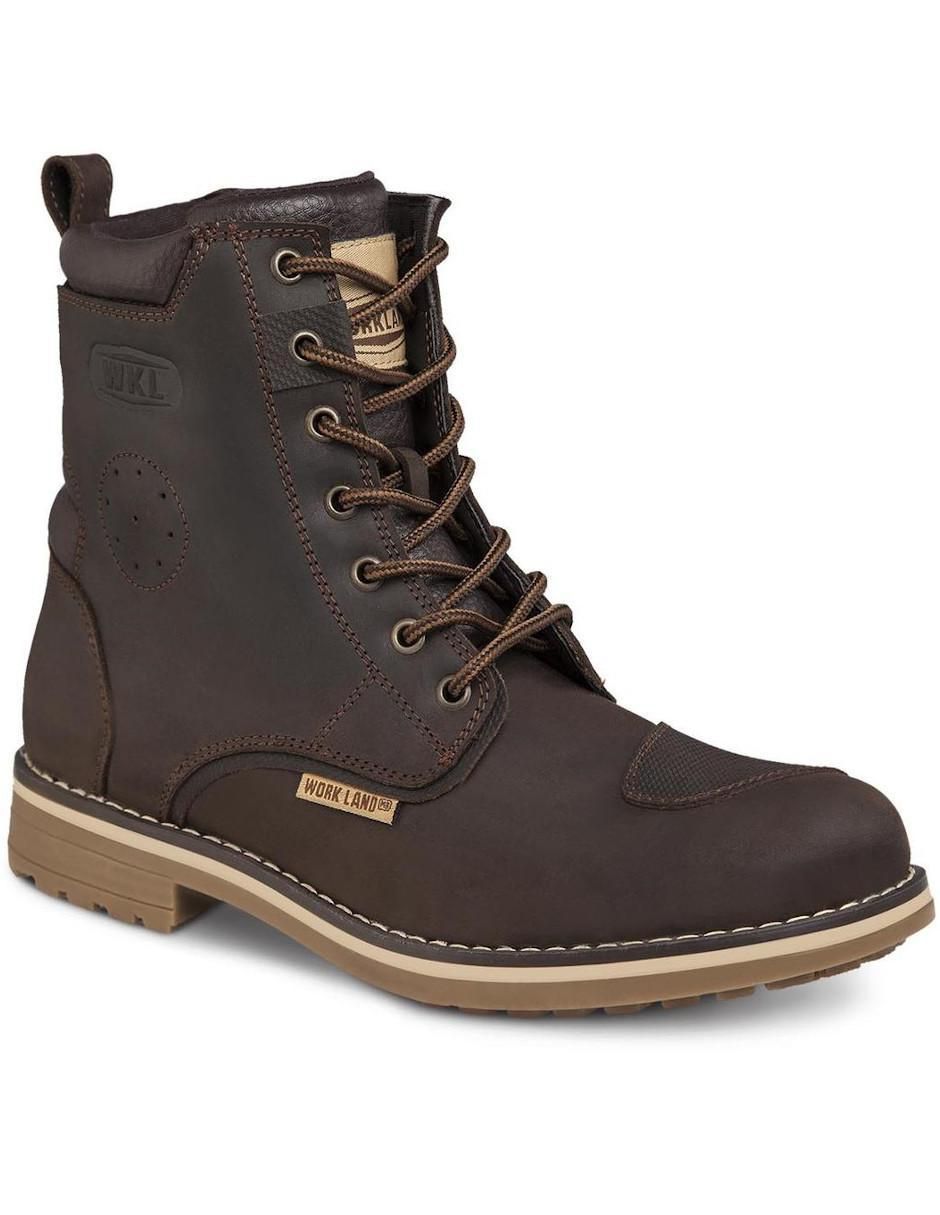 Bota de piel para hombre