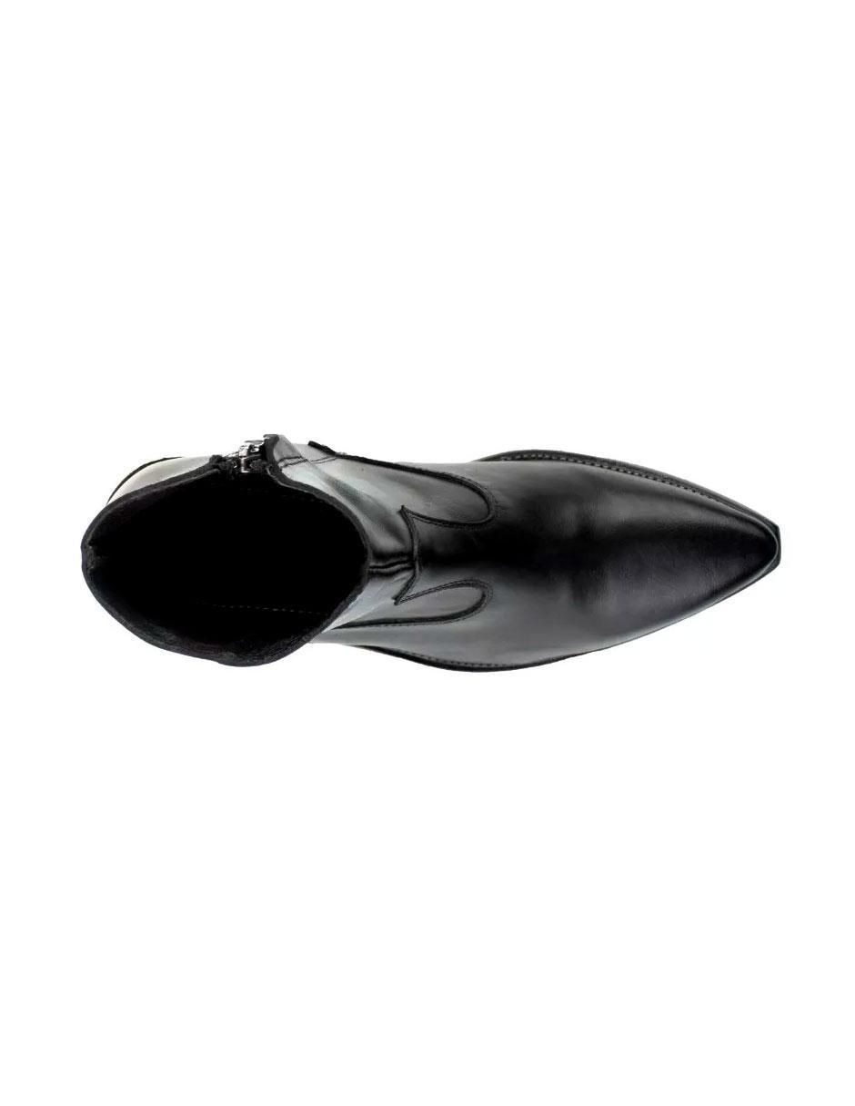 Botín de piel para hombre 4