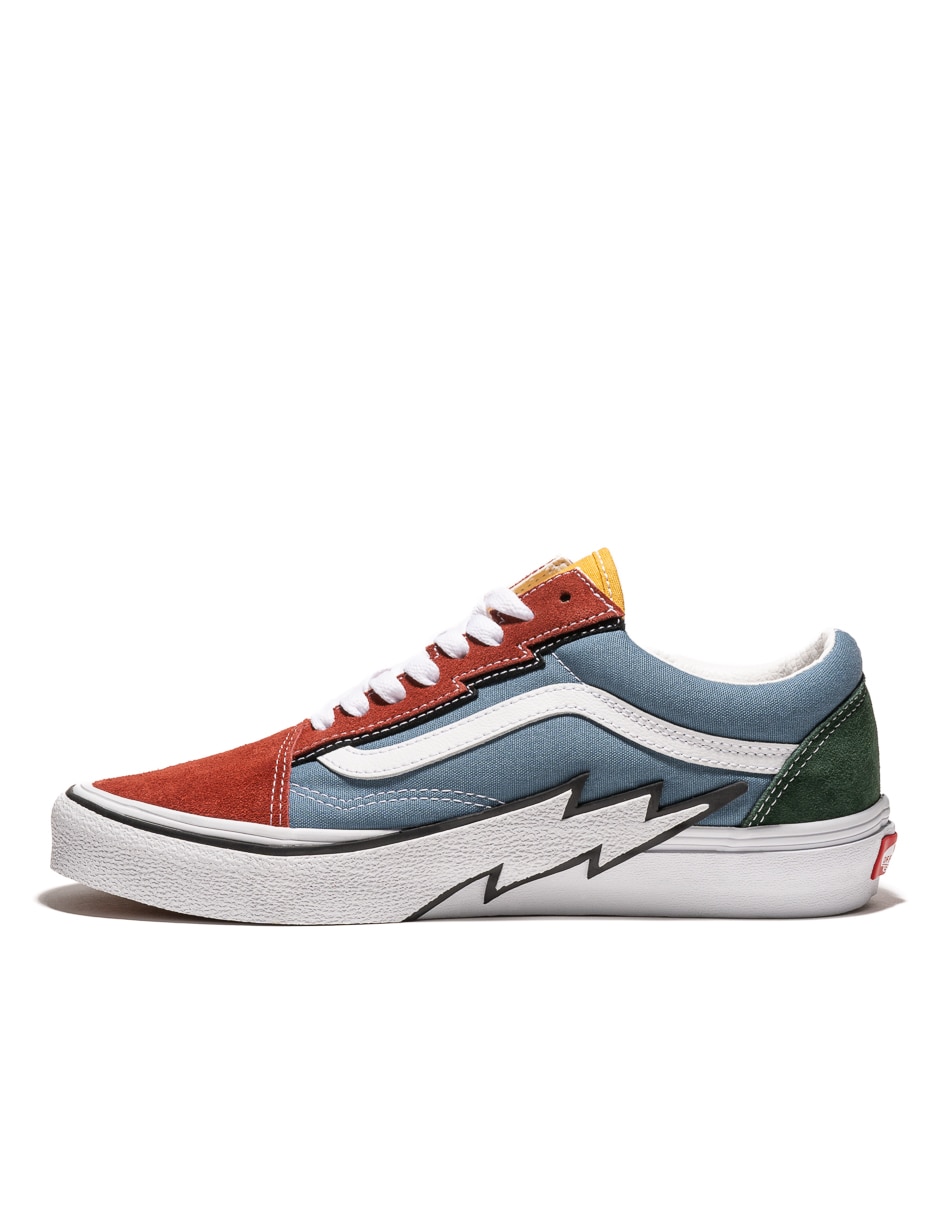 Tenis vans old skool best sale cano medio