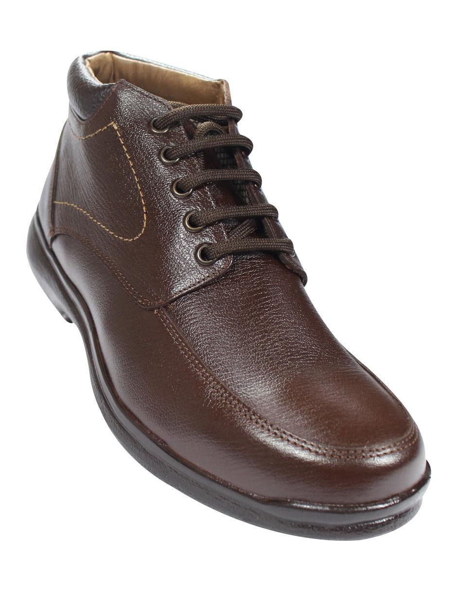 Botín de piel para hombre