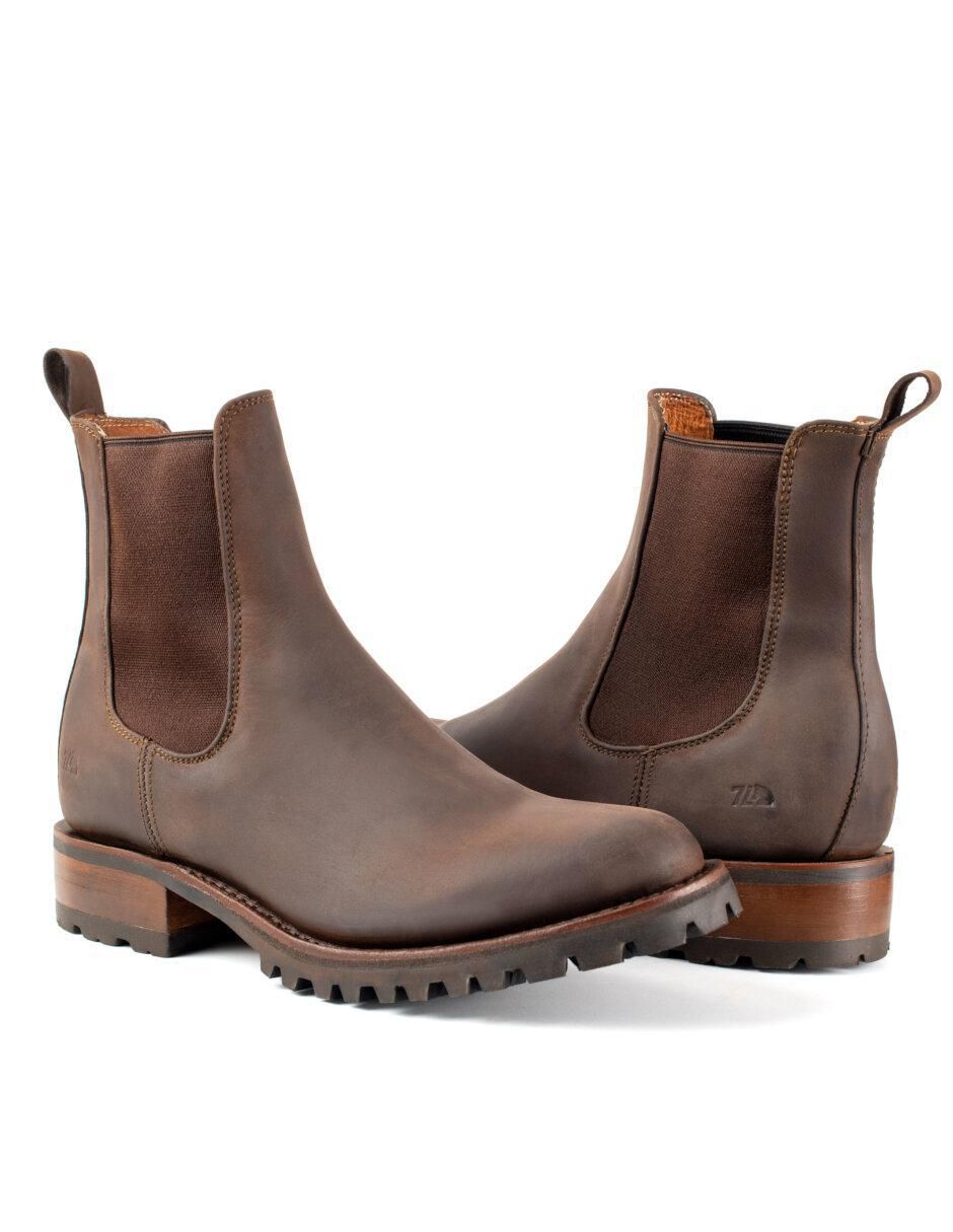 Botín de piel para hombre 4