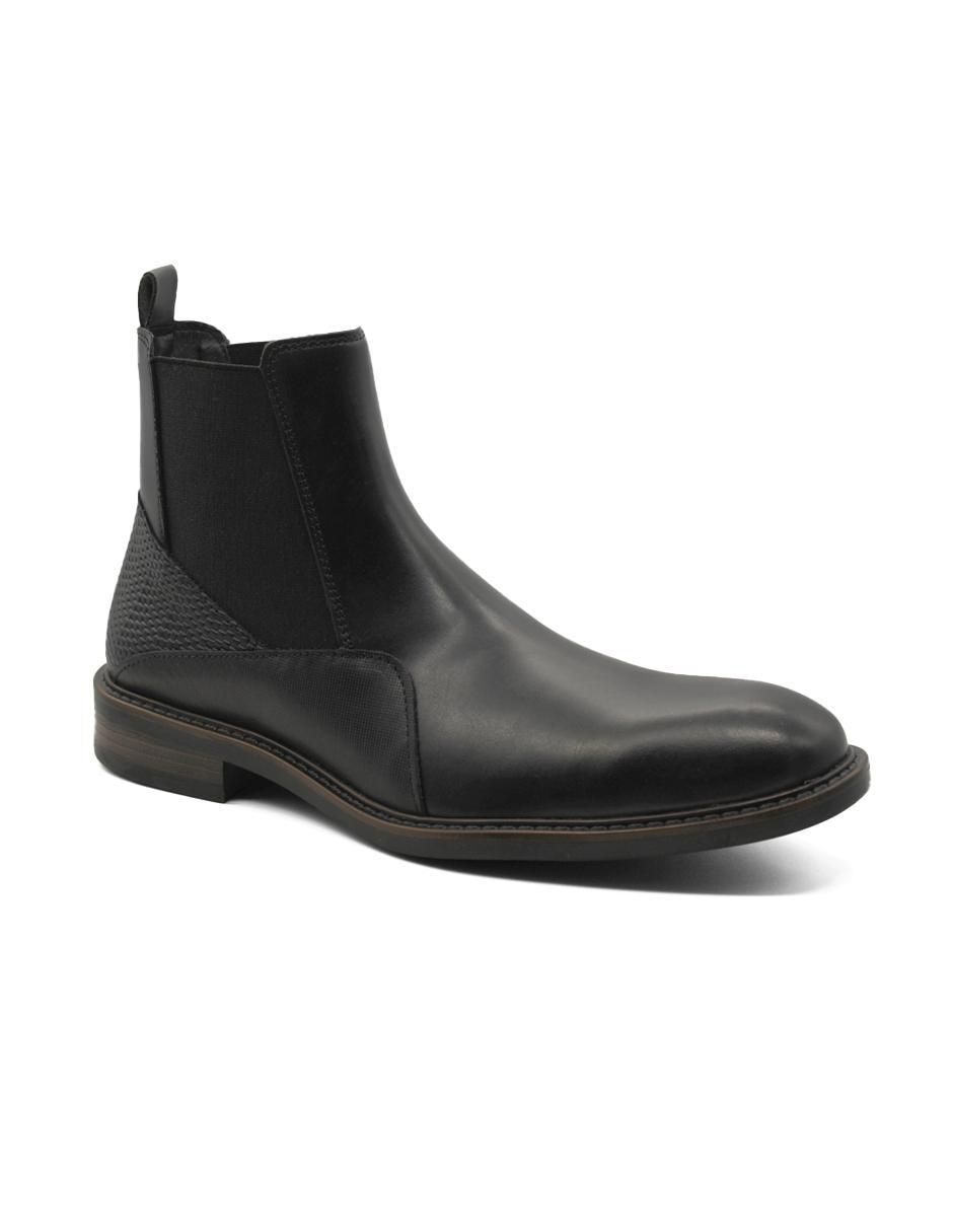 Botín de piel para hombre
