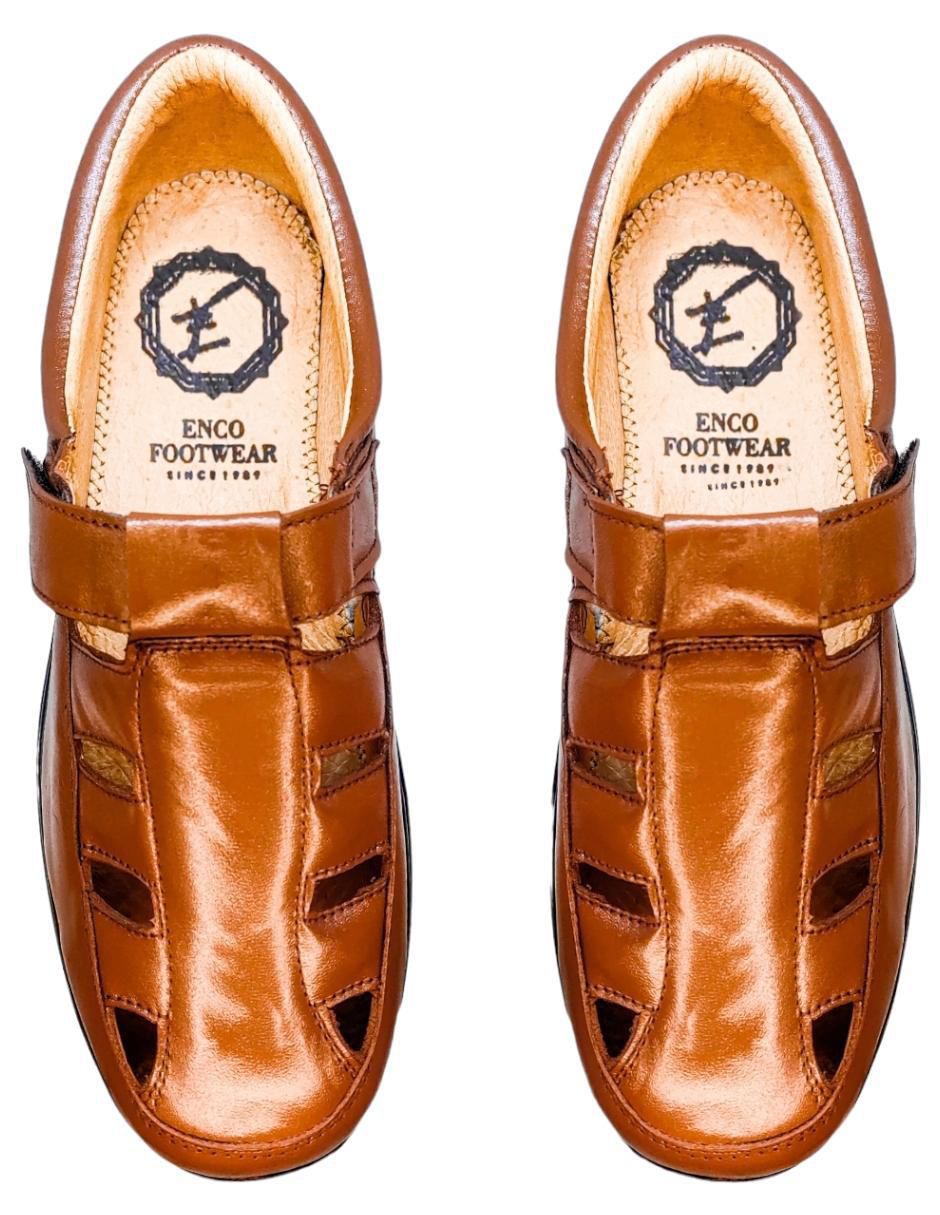 "sandalia" enco footwear "para hombre"