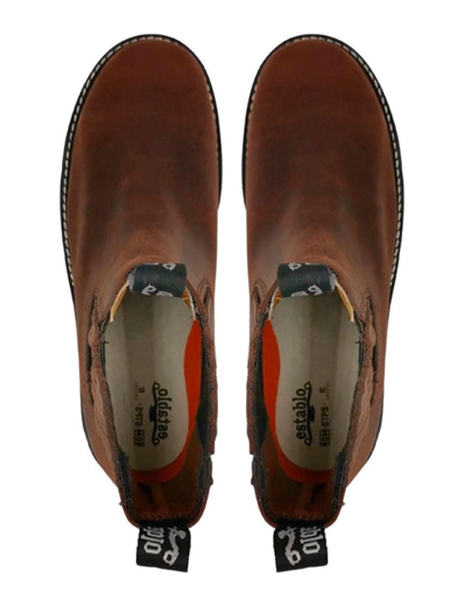 Bota de piel para hombre 5