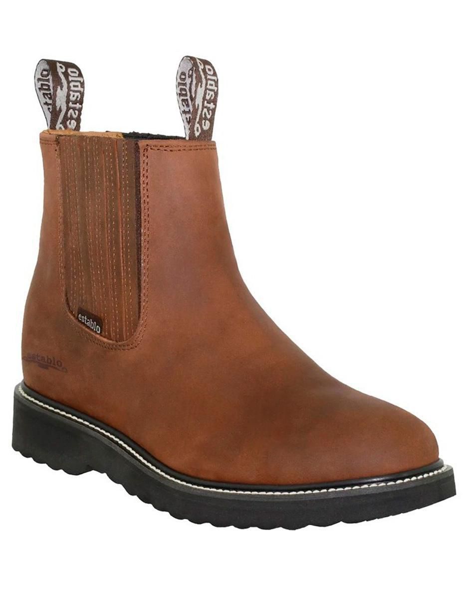 Bota de piel para hombre 5