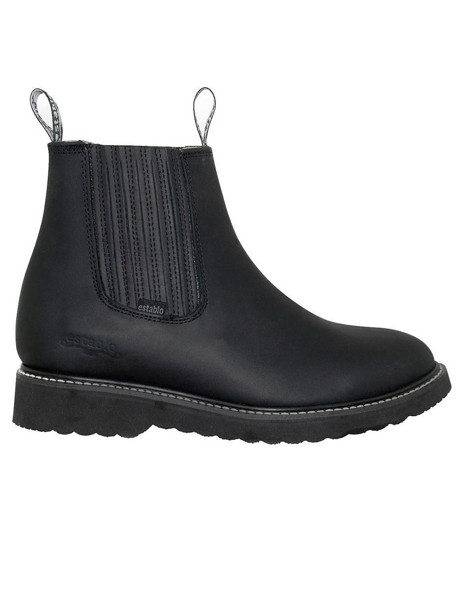 Bota de piel para hombre