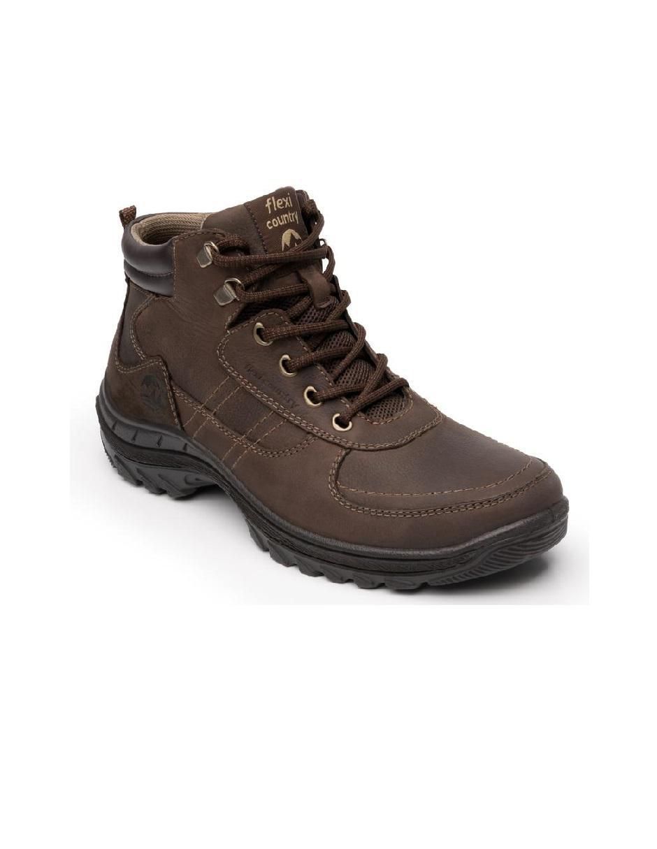 Bota de piel para hombre