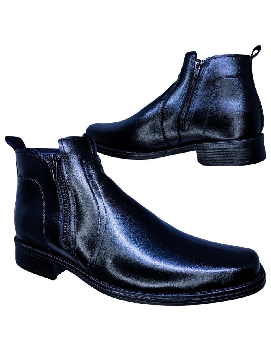 Botín de piel para hombre 3