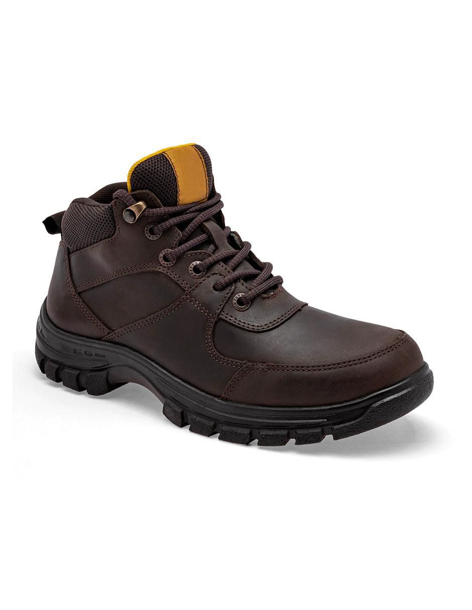Bota de piel para hombre