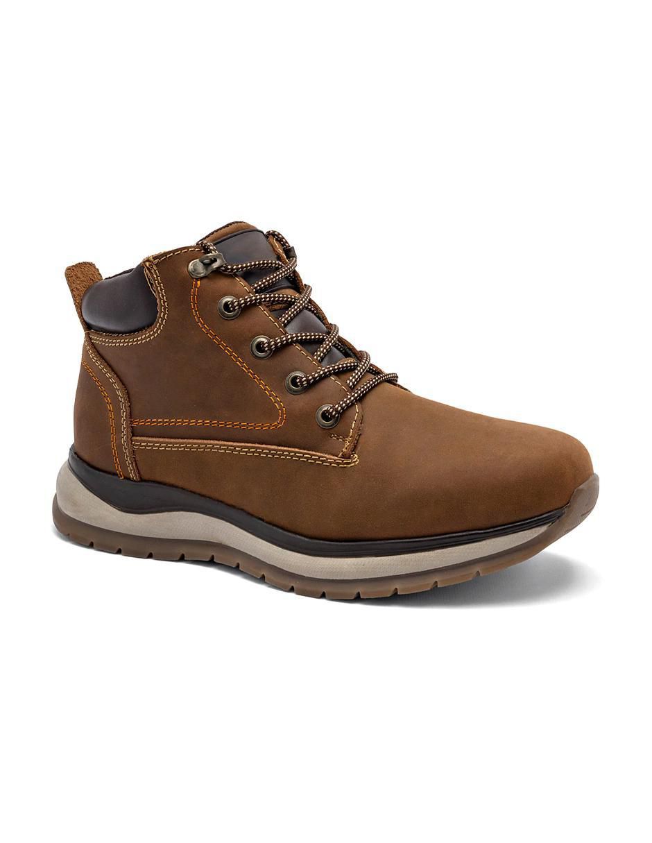 Bota de piel para hombre