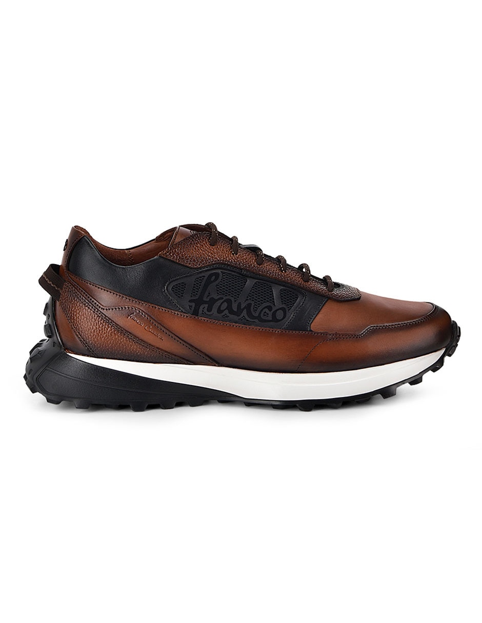 Tenis de piel franco para hombre 2