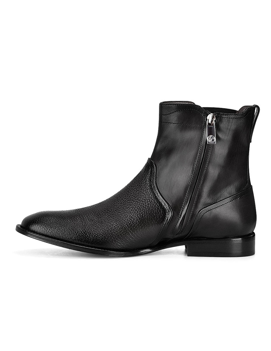 Botín de piel para hombre 4