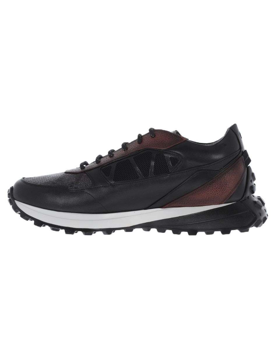 Tenis de piel franco para hombre 4