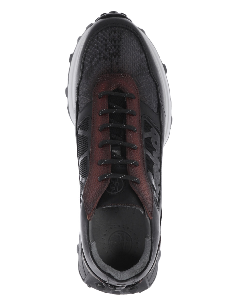 Tenis de piel franco para hombre 5