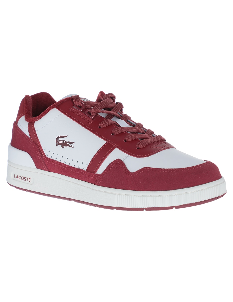 Lacoste rojo tenis fashion