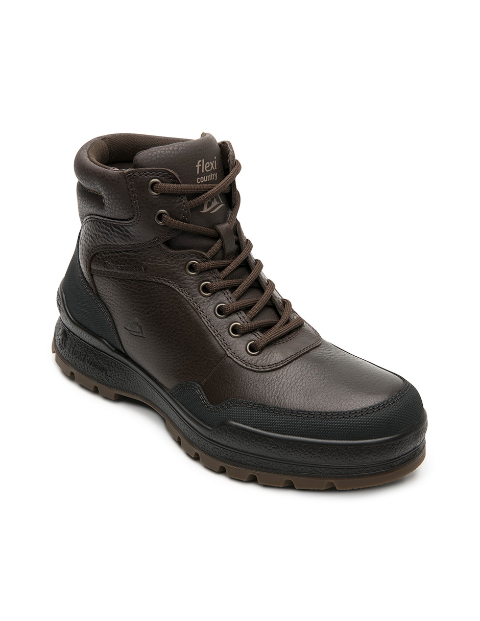 Bota de piel para hombre
